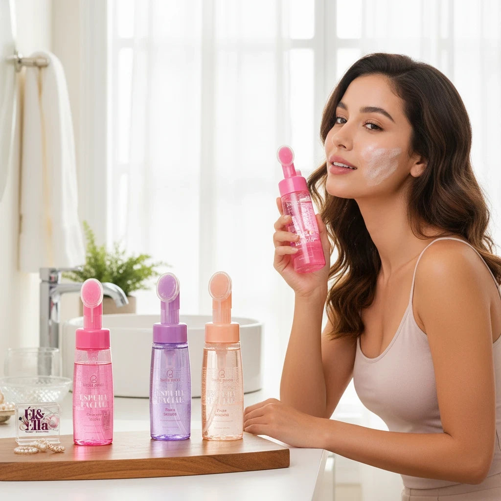 Espuma Limpiadora Facial con Cepillo BELLESPA