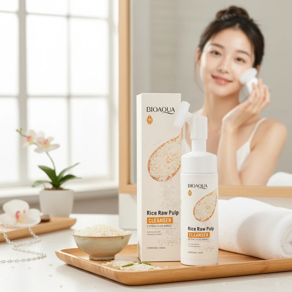 Limpiador Facial de Arroz BIOAQUA