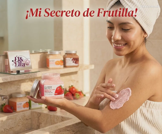 Crema Exfoliante Corporal Flower Secret 300ml.